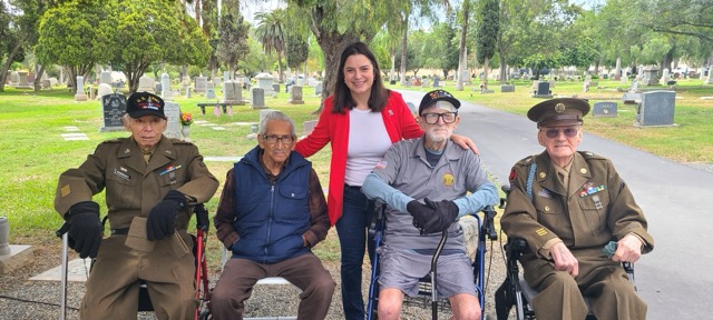 American Legion Post 742 Auxiliary hosted an event honoring Memorial Day at Sunnyslope Cemetery in Corona.