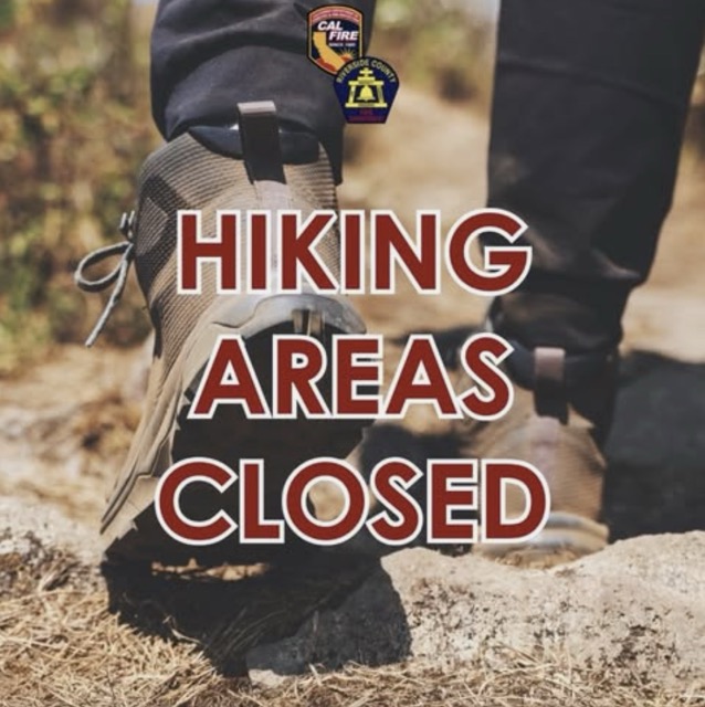 Closes Access to Recreation Areas