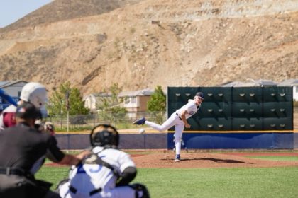 Titans #1 Jake Padden fires a strike