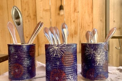 Recycled Utensil Holders