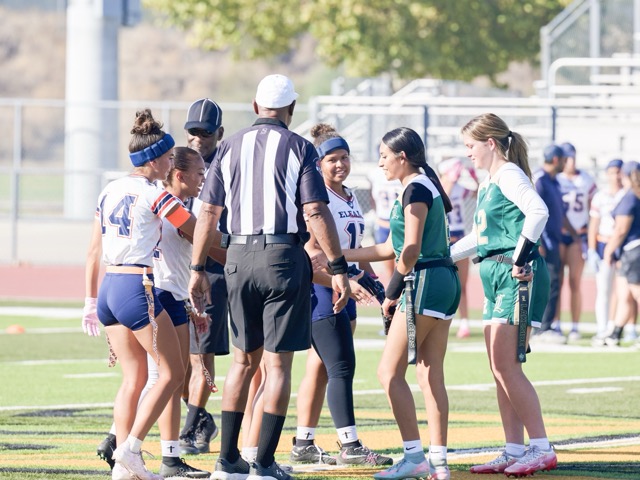 The Lakeside Lancers lost 27-0 to the Eastvale Roosevelt Mustangs in a nonleague girls flag football game on Wednesday, Sept. 2, in Lake Elsinore.